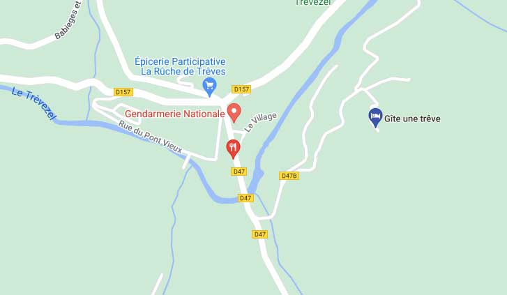 Plan location gîte à Trèves Gard